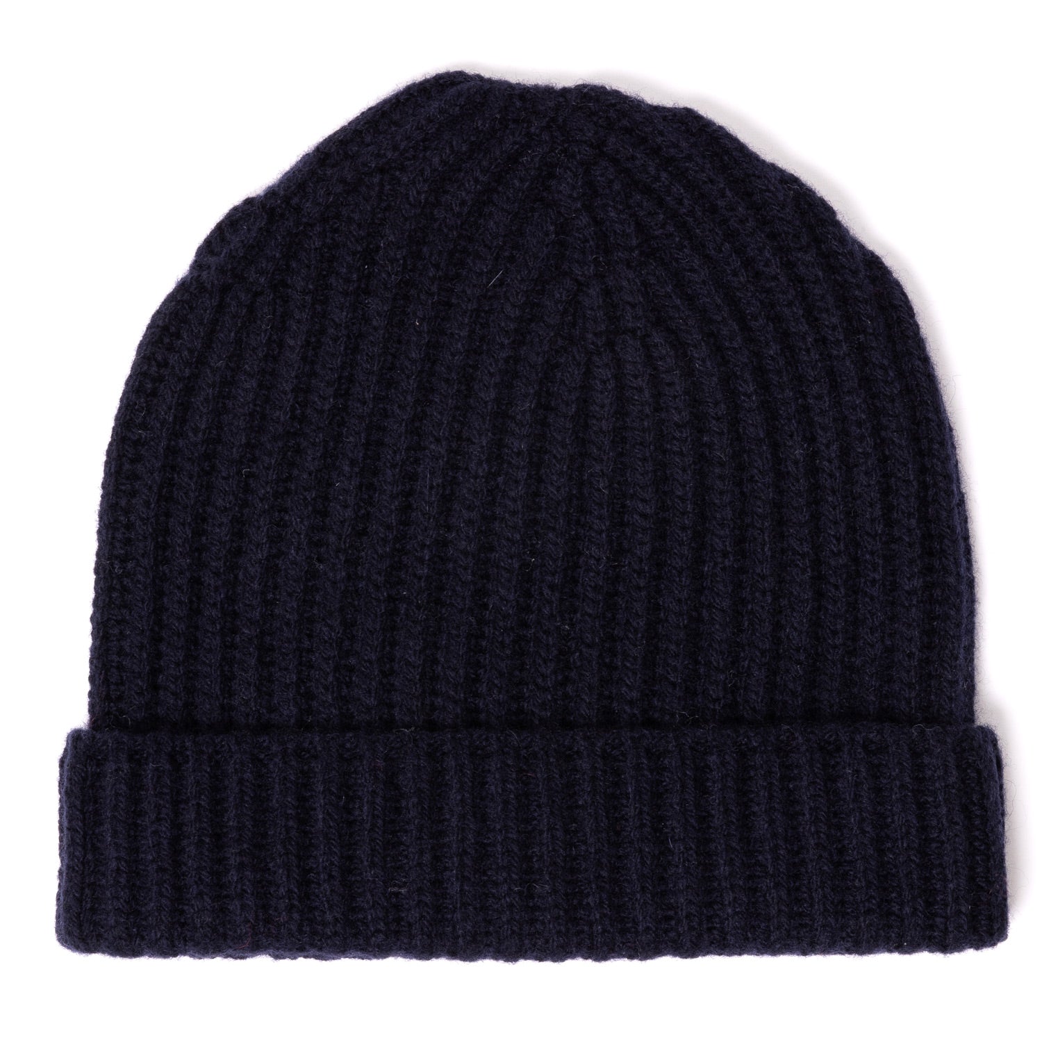 Strickmütze "Ribbed Hat" aus Lambswool und Cashmere - 6 Ply